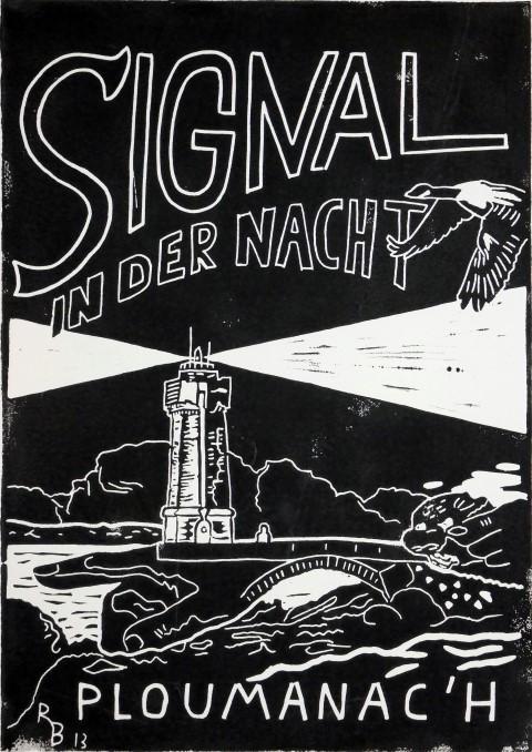 Linoldruck „Ploumanac'h“